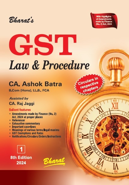 G S T (Law & Procedure) Set of 3 Volumes